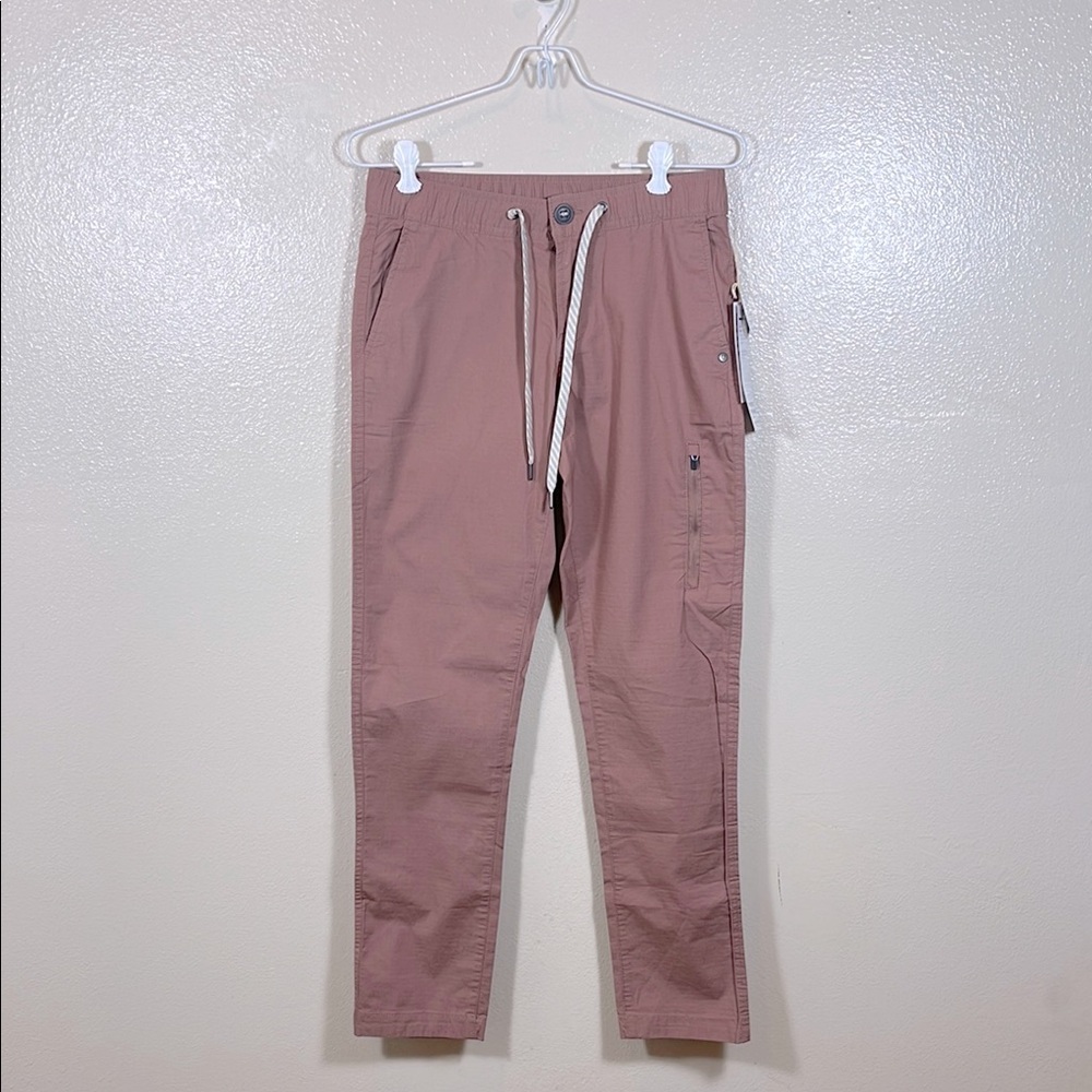 VUORI Ripstop Pant Light Terracotta Organic Cotton XS NWT